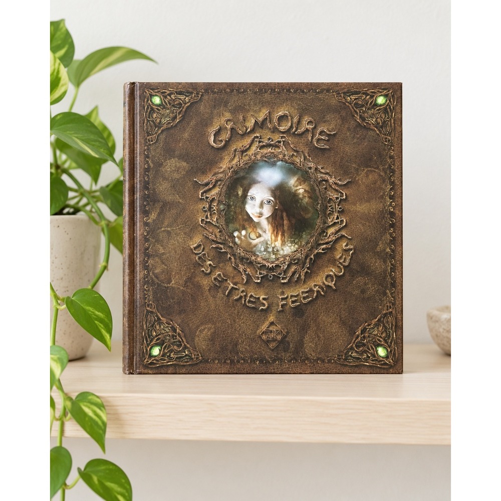 Grimoire des Etres Feeriques French Art Book Fantasy Elves Kobolds Hardcover